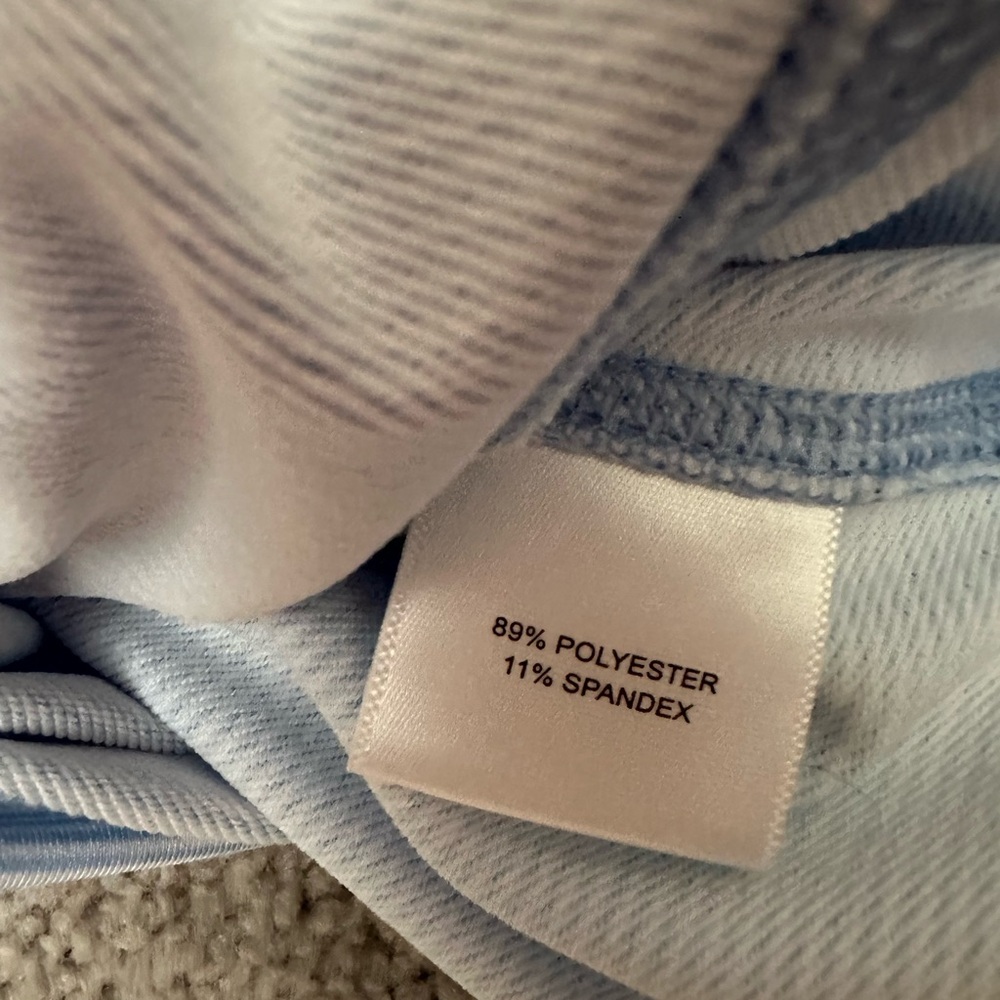 Light Blue Long Sleeve Pullover - Peter Millar - … - image 6